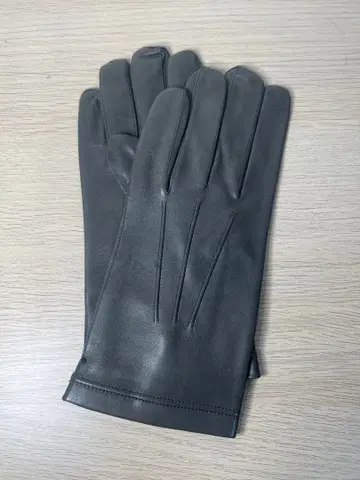 셀모네타 블랙 가죽 장갑 made in ITALY