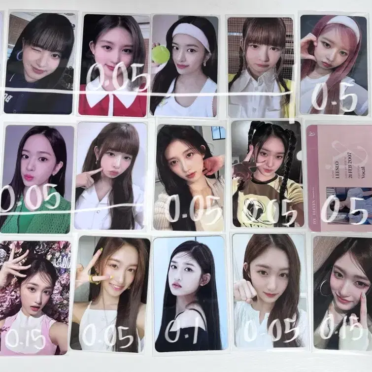 처분)아이브 포카 판매
