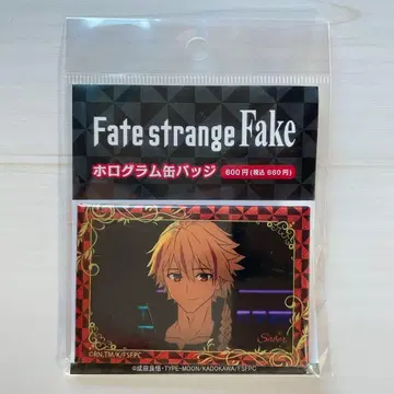 Fate/strange Fake 홀로그램 캔뱃지 세이버