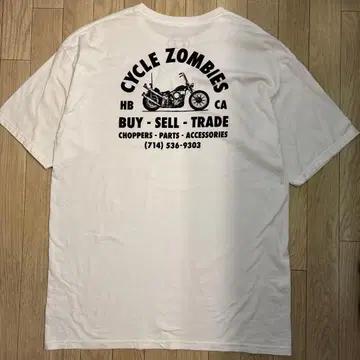 CYCLE ZOMBIES 사이클 좀비 T셔츠