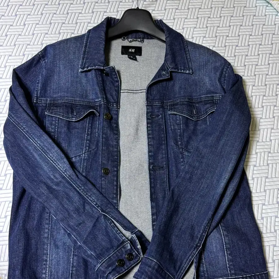 H&M 청자켓 데님자켓