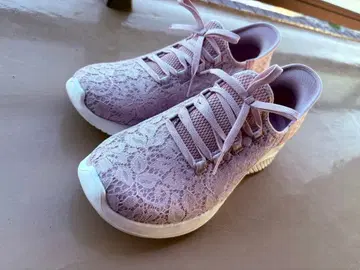 24cm SKECHERS Slip-ins 레이스 스니커즈 핑크
