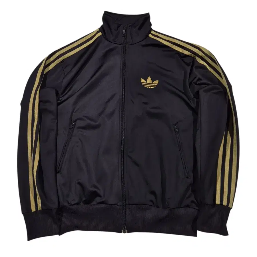 95) adidas 아디다스 파이어버드 트랙탑 져지 자켓 검/금