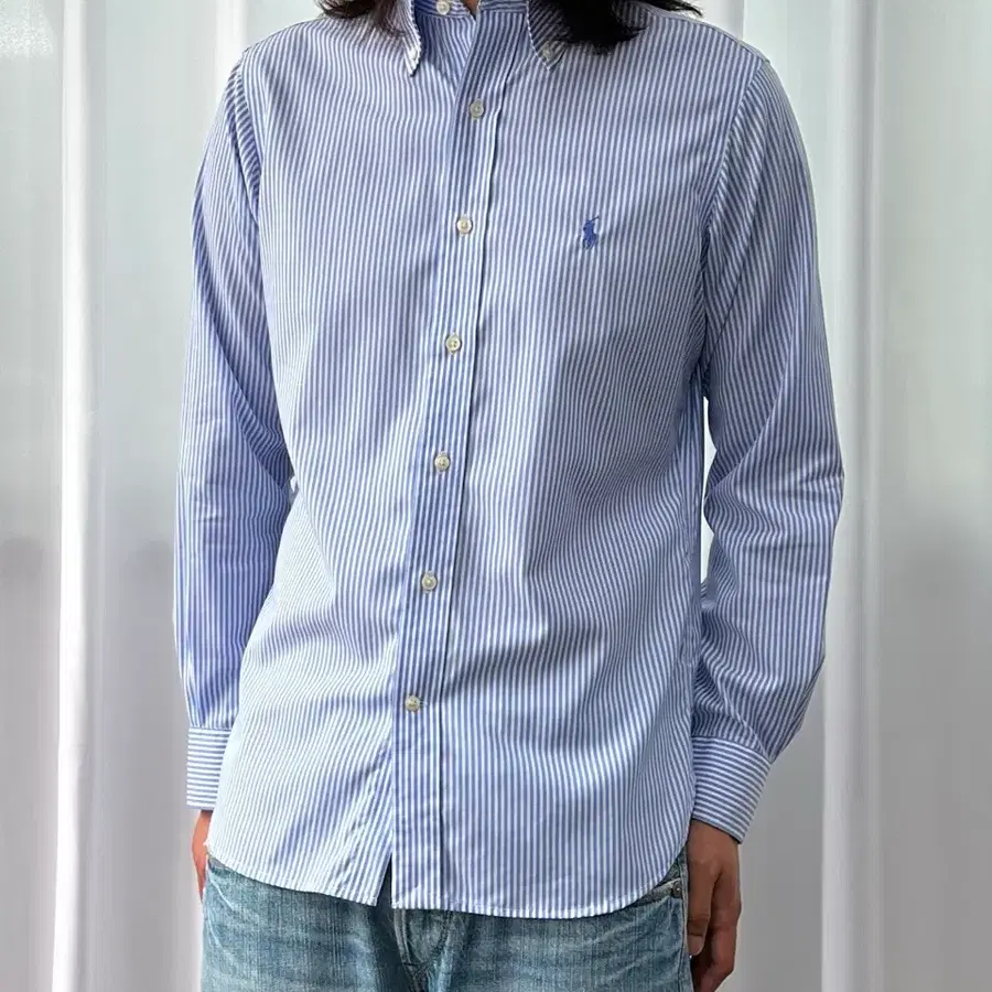 [S]폴로 랄프로렌 이지케어 스트라이프 셔츠