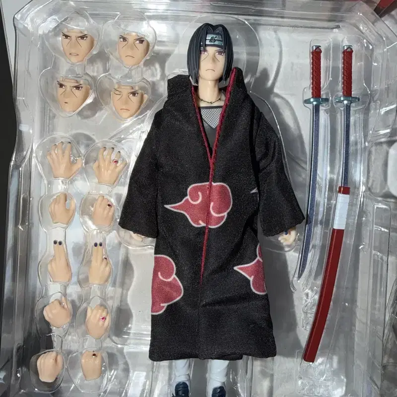 나루토 SHF 이타치 사스케 액션피규어