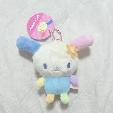 산리오 우사하나 봉제 인형 마스코트 파스텔 컬러