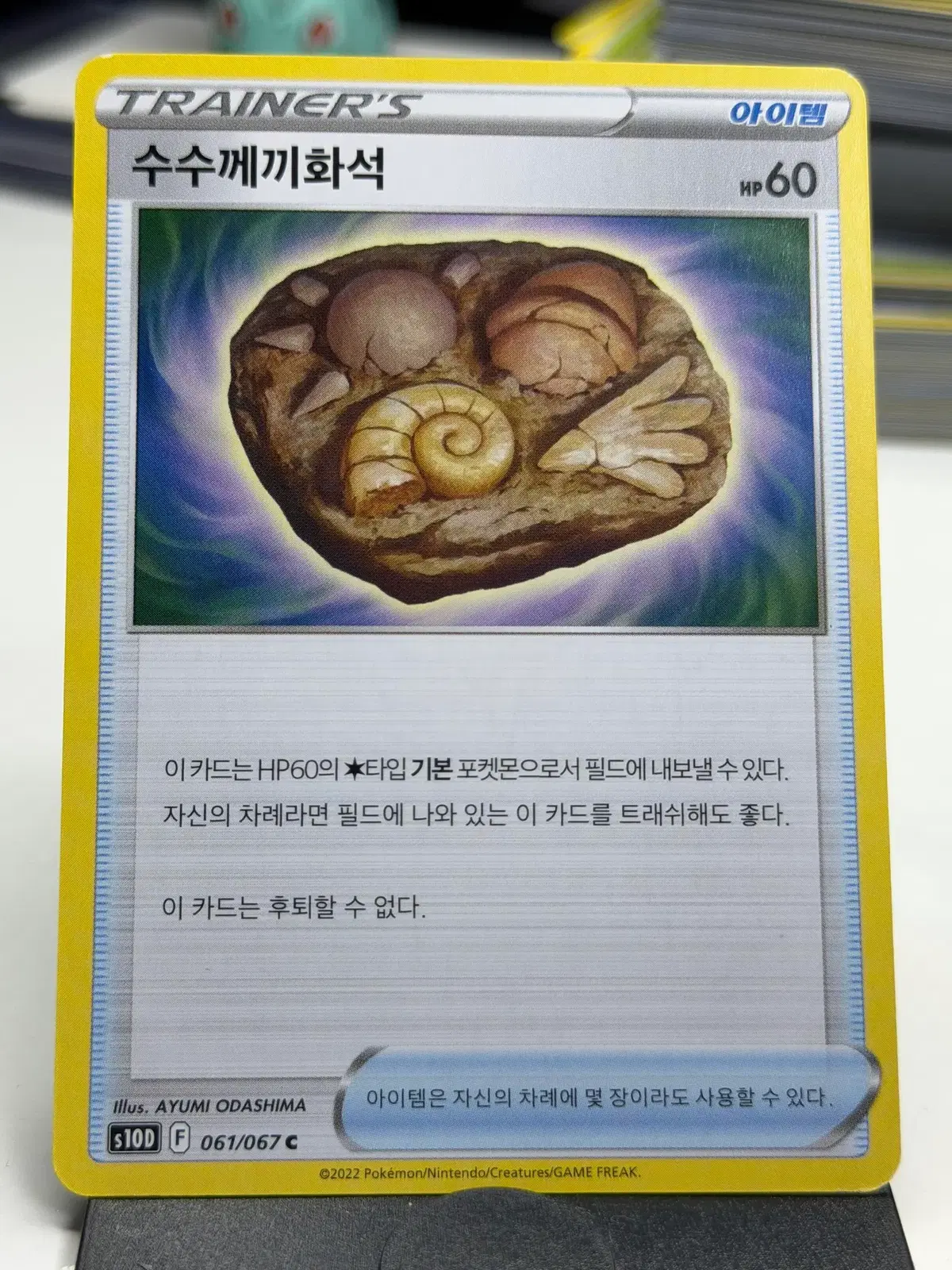 수수께끼화석 s10D 061/067 C (400원)