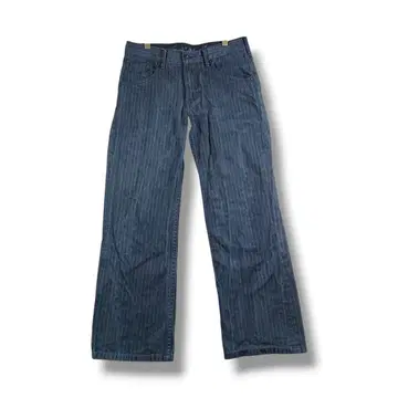 [ 1167 ] Levi's 스트라이프 블랙 청바지 30인치 네이비