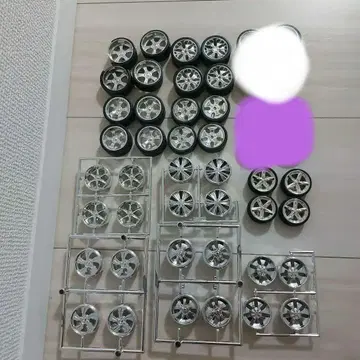 프라모델 휠 타이어 자동차 아오시마 러그
