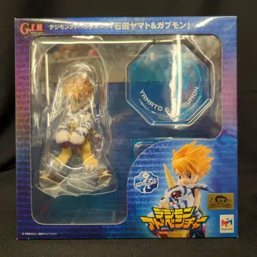 메가하우스 G.E.M. 디지몬 어드벤처 이시다 야마토&가브몬 PVC