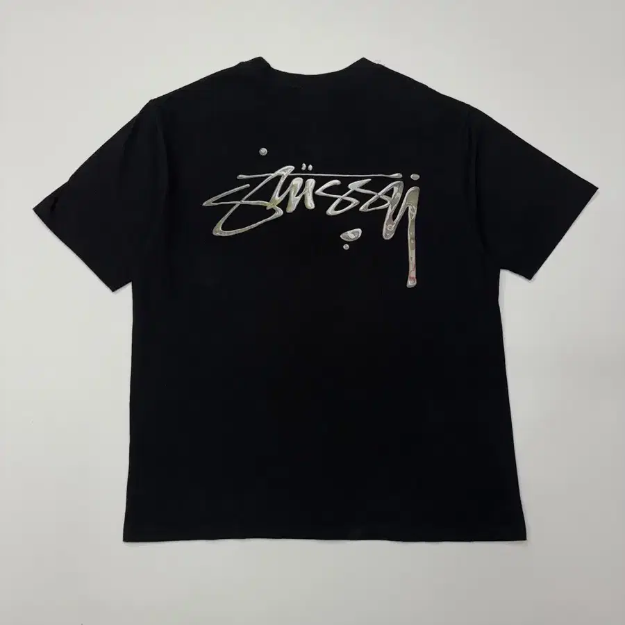 Stussy 스투시 머큐리 블랙 반팔 티셔츠