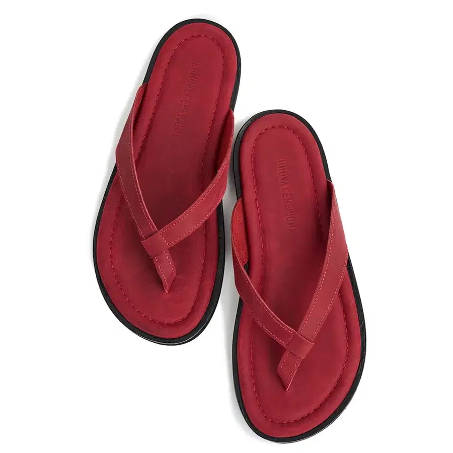 (새상품) 선데이 세레머니 vintage leather flip flop (39 사이즈)