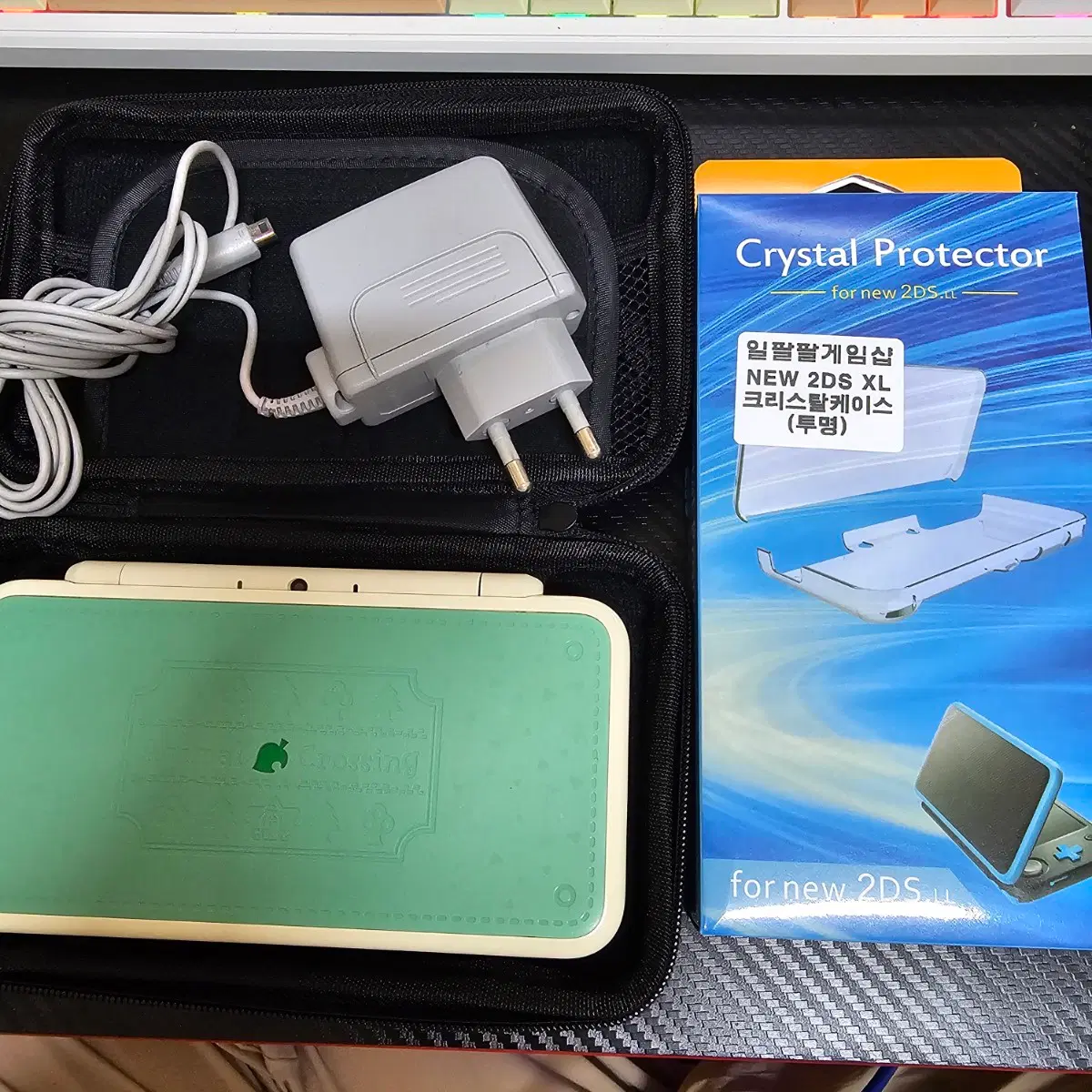 닌텐도 new 2ds xl 뉴투다수 튀동숲 에디션 일괄
