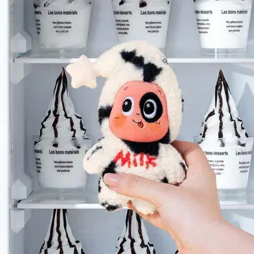 POP MART MOON GELATO Milk 봉제 인형