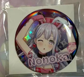 BanG Dream 미야나가 노노카 홀로그램 빅 캔뱃지 무한대 뮤타입