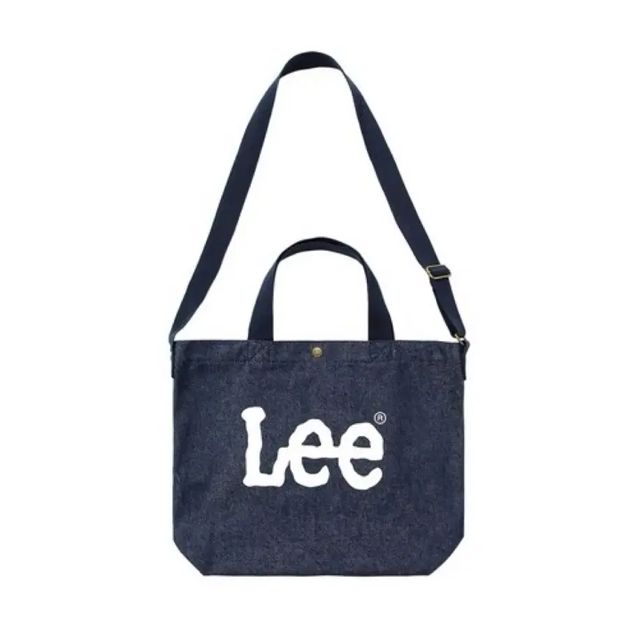 Lee 데님 크로스백 네이비