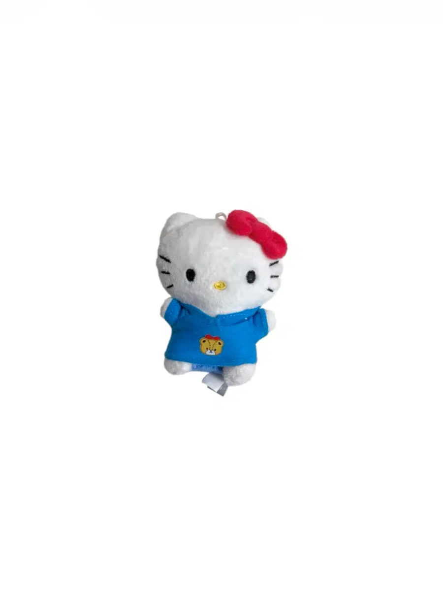헬로키티 인형 블루 후드티 미니 인형 키링 가챠 고전 빈티지