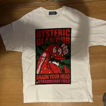 Hystericglamour 레어 셔츠 L 사이즈 스트로베리 몬스터