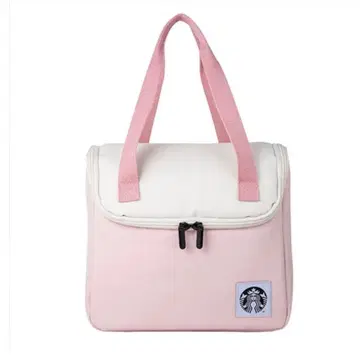 스타벅스 대만 STARBUCKS 핑크 보냉 백