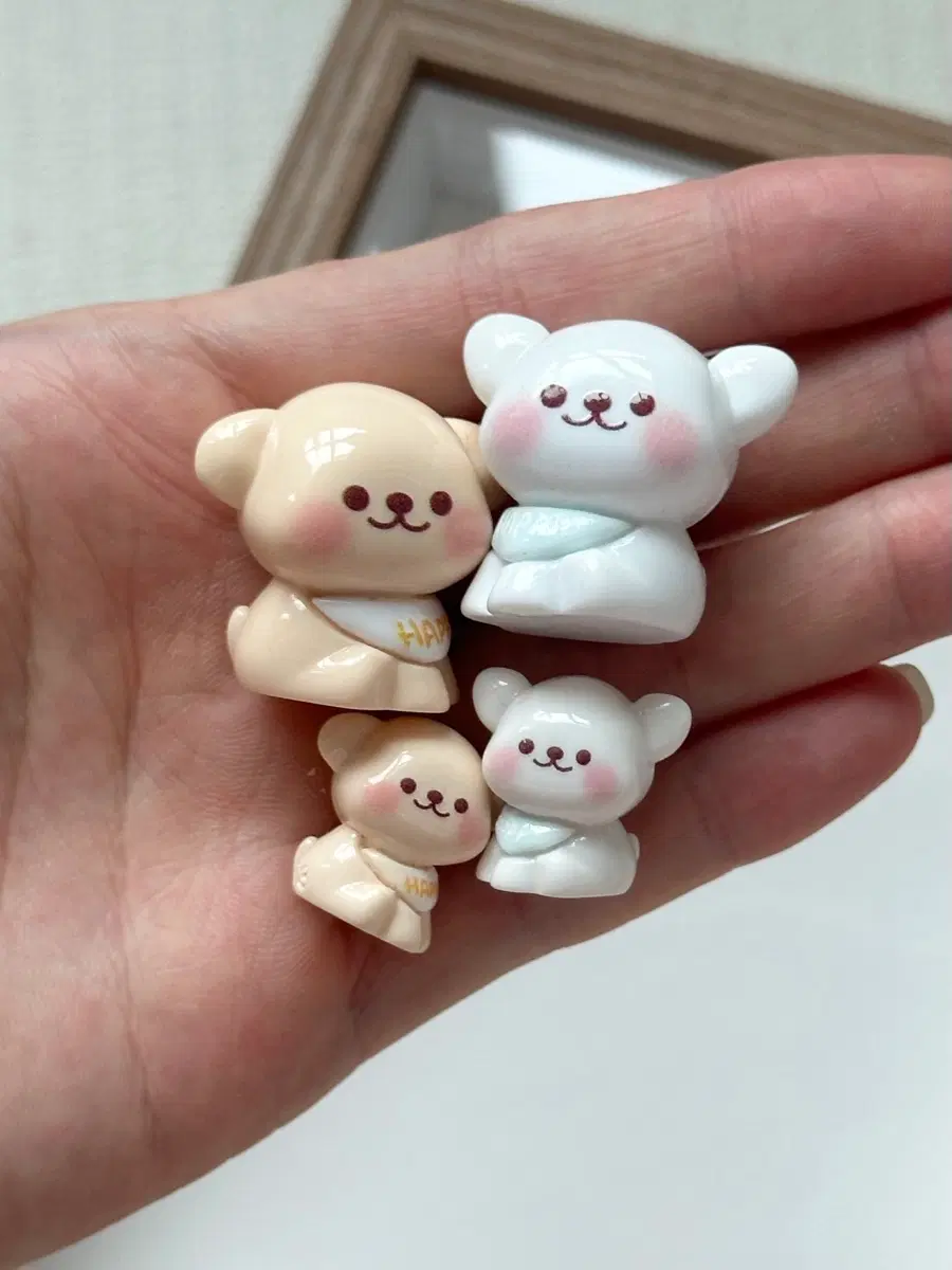 몰티즈 말티즈 리트리버 강아지 피규어