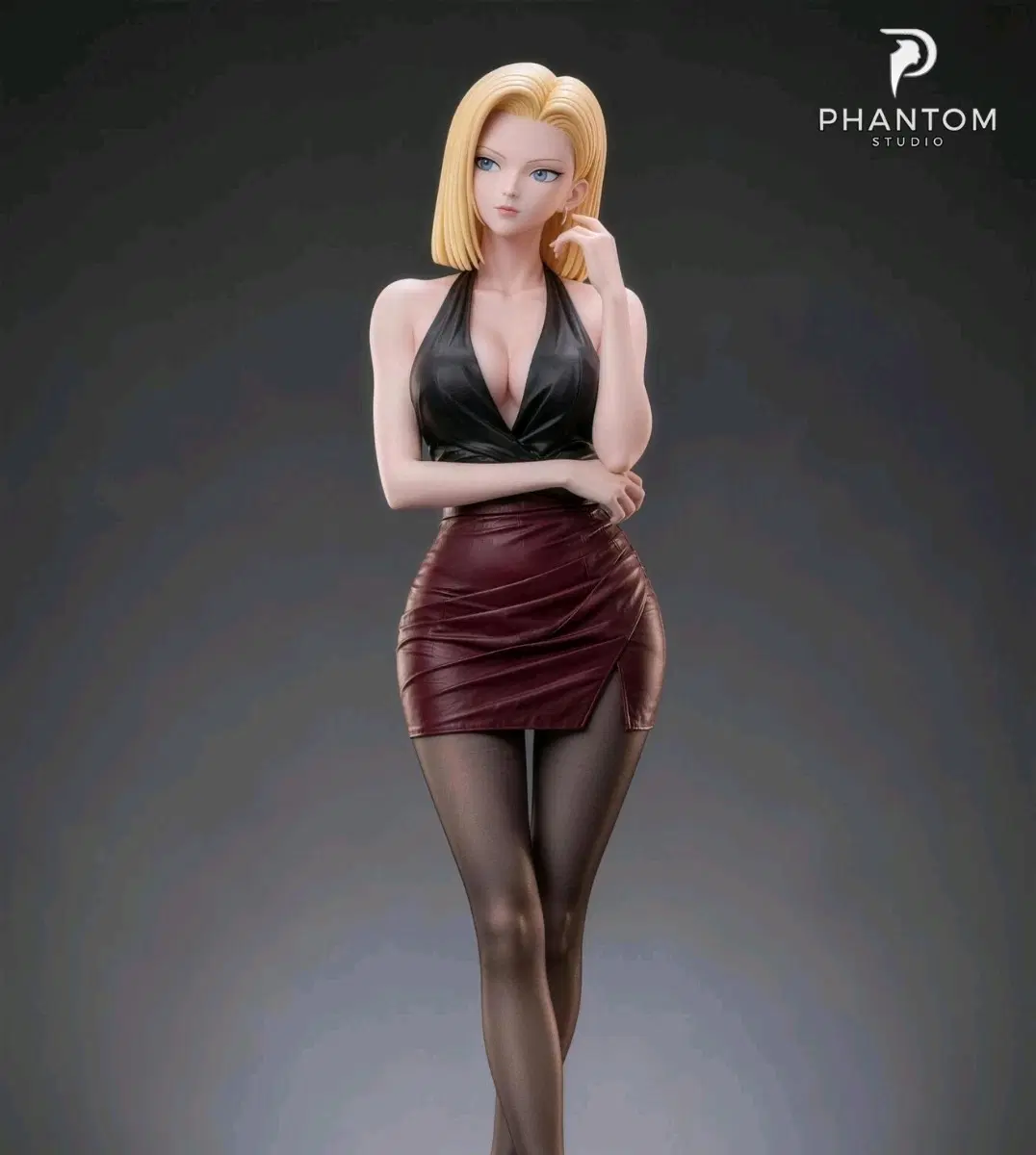 Phantom 인조인간18호 레진 드래곤볼 레진 피규어