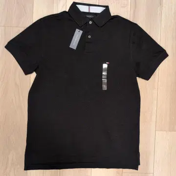 [새상품] Tommy Hilfiger 피케 셔츠 블랙 S