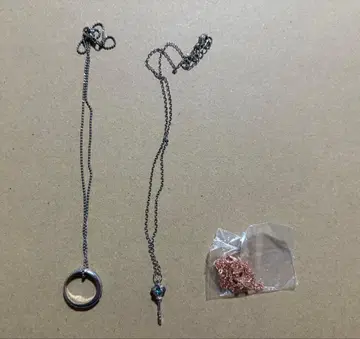 챠오 부록 헤이세이 레트로 목걸이 반지