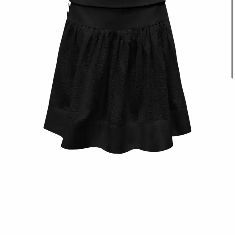 체메씨 스커트 BREEZE FOLD SKIRT (BLACK)