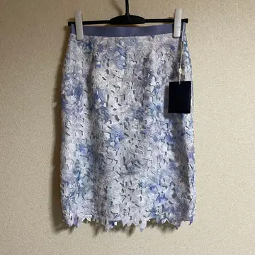 JUSGLITTY 플라워 레이스 타이트 스커트 z137