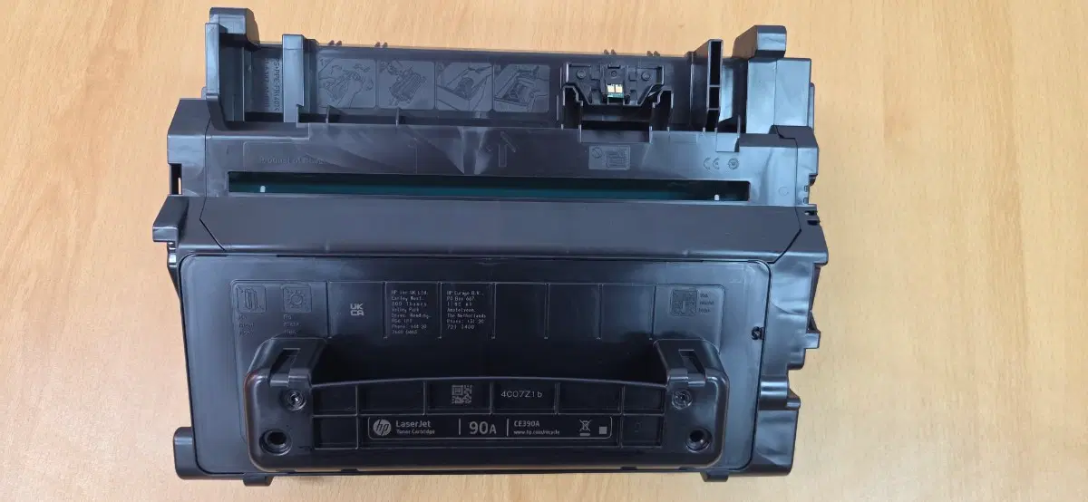 hp 정품토너 CE390A 정품 확실합니다.