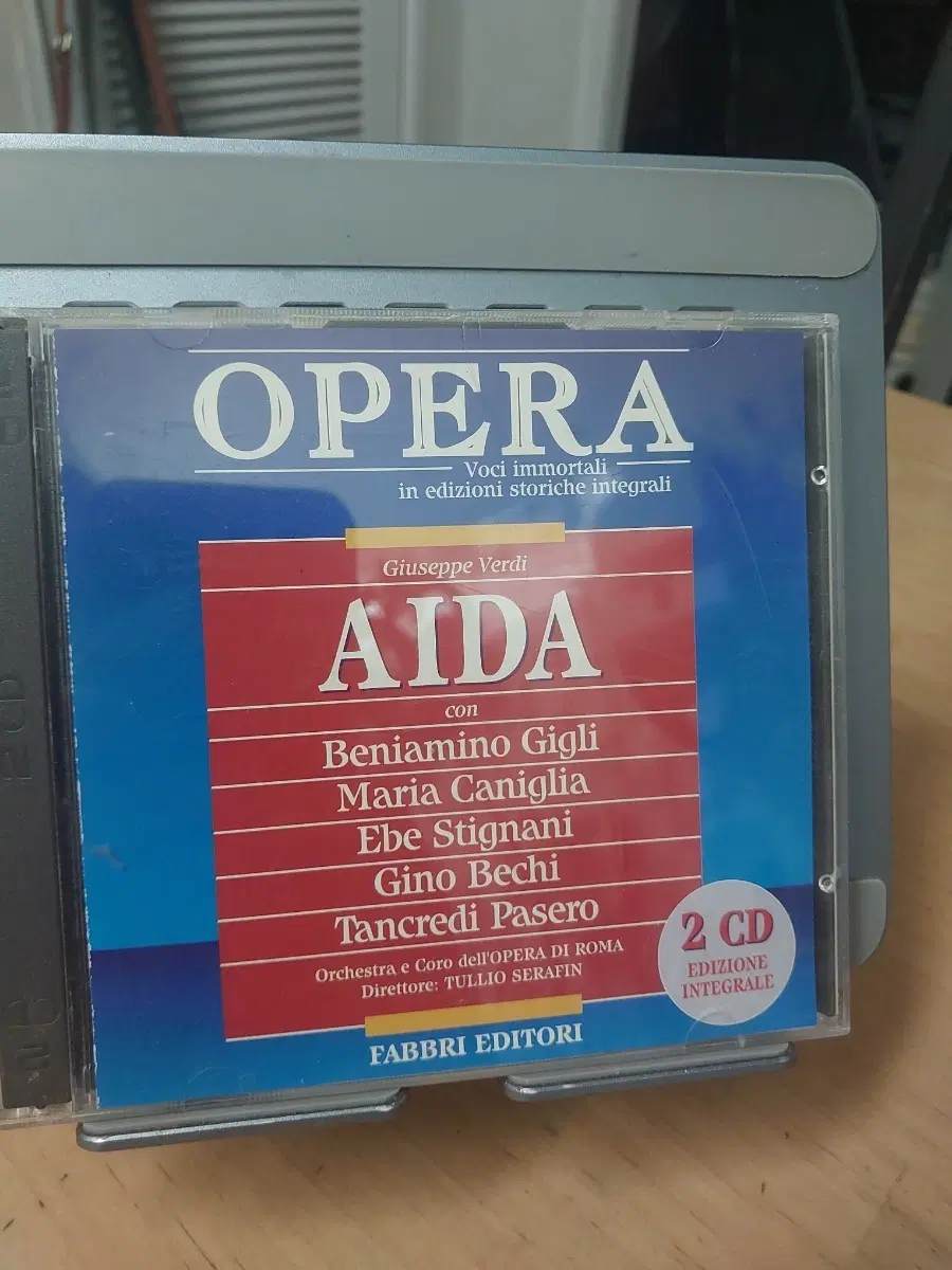 베르디 아이다 오페라 CD 2장 세트