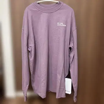 Lululemon Heavyweight Cotton 긴팔 T셔츠 S