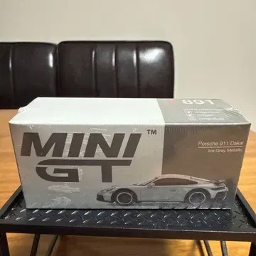 MINI GT 포르쉐 911 다카르 아이스 그레이 메탈릭