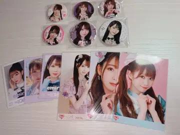 이코럽 오타니 에미리 캔뱃지 브로마이드 미니 사진 묶음 판매