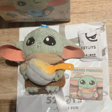 그로구의 식탁 봉제 인형 스타 워즈