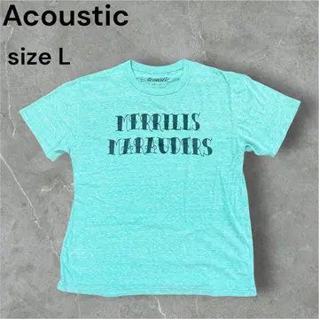 90s Acoustic 티셔츠 싱글 스티치 일본제