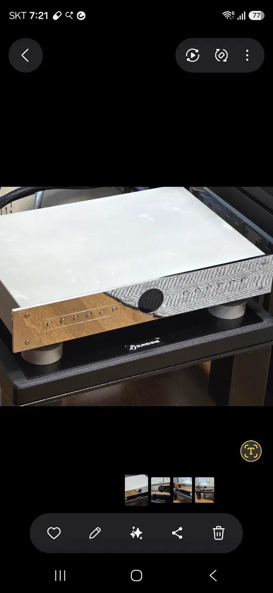 독일 하이엔드 부메스터(Burmester) 론도 993 튜너 판매합니다.