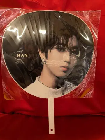 StrayKids 2024 109 XMAS POP UP HAN 부채 블랙