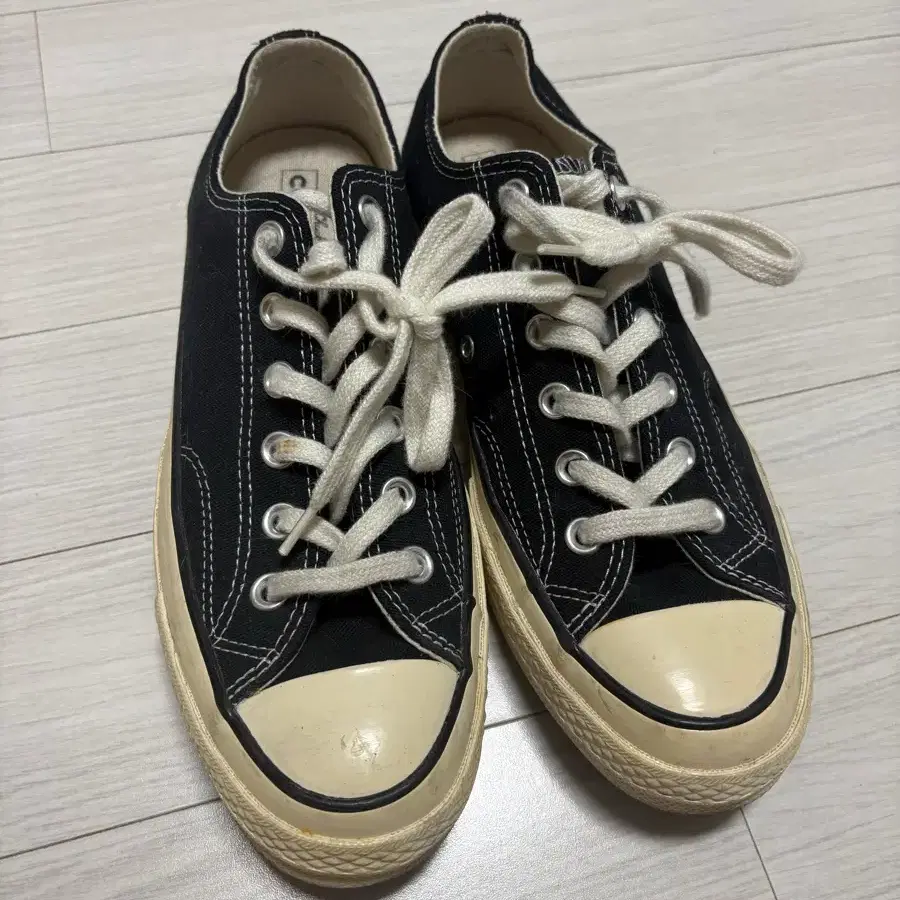 컨버스 척테일러 올스타 블랙 로우탑 250