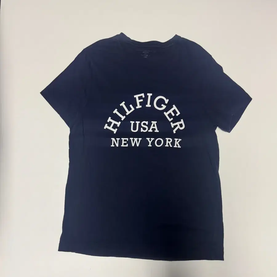 타미힐피거 USA 빈티지 빅 스팰로고 반팔 티셔츠 M ~ L 네이비