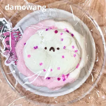 damowang 캐릭터/햄스터 타르트 스퀴즈 크림풍