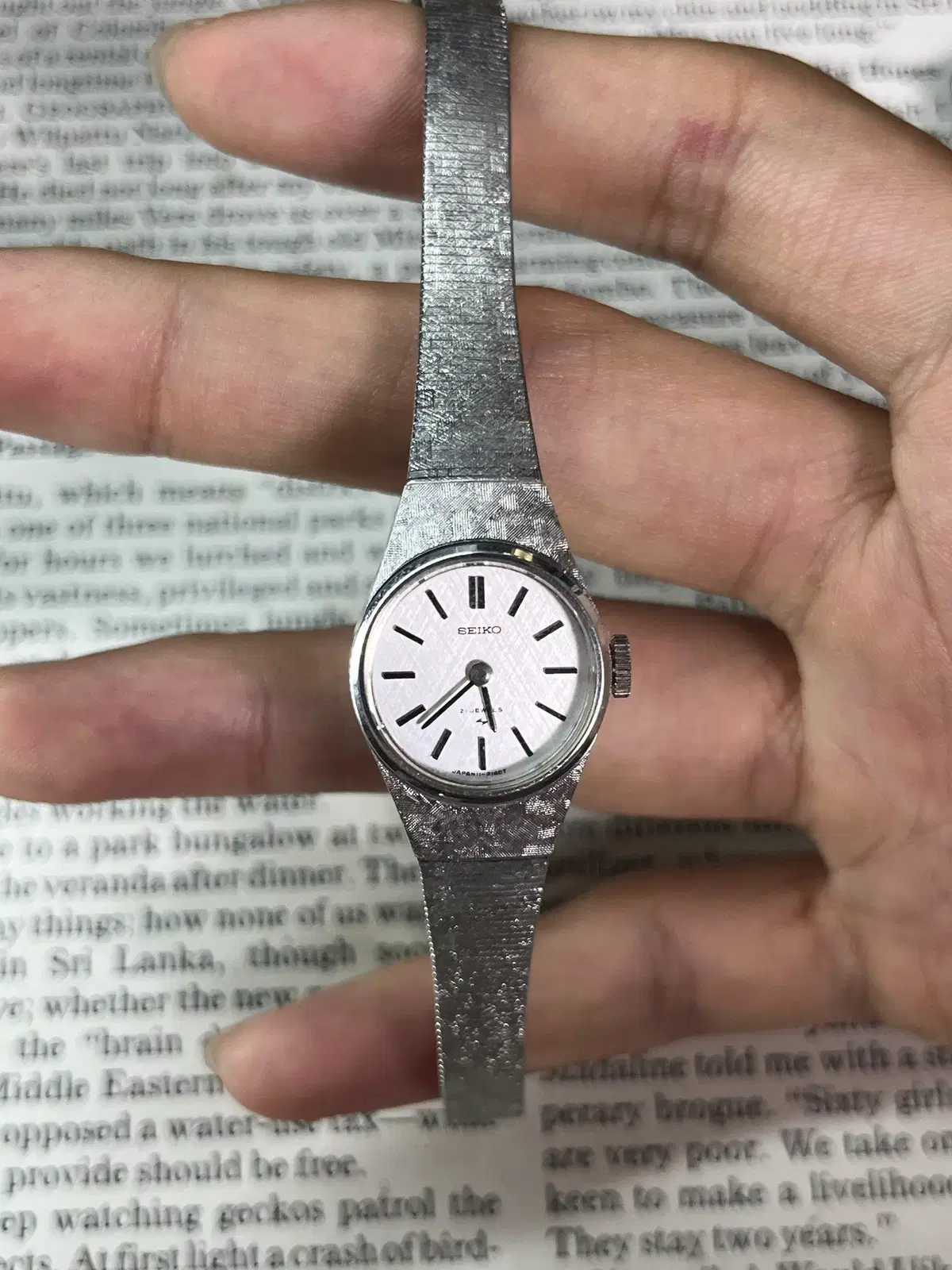 SEIKO 레이디스 수동 시계