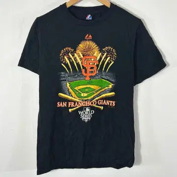 10s MLB 셔츠 자이언츠 월드 시리즈 마제스틱