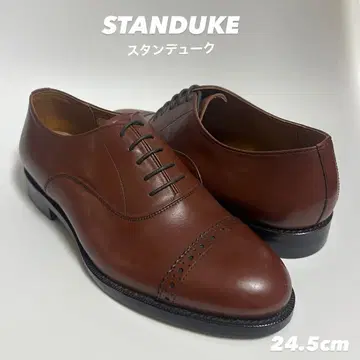 미사용품 STANDUKE 스탠듀크 드레스 슈즈 브라운