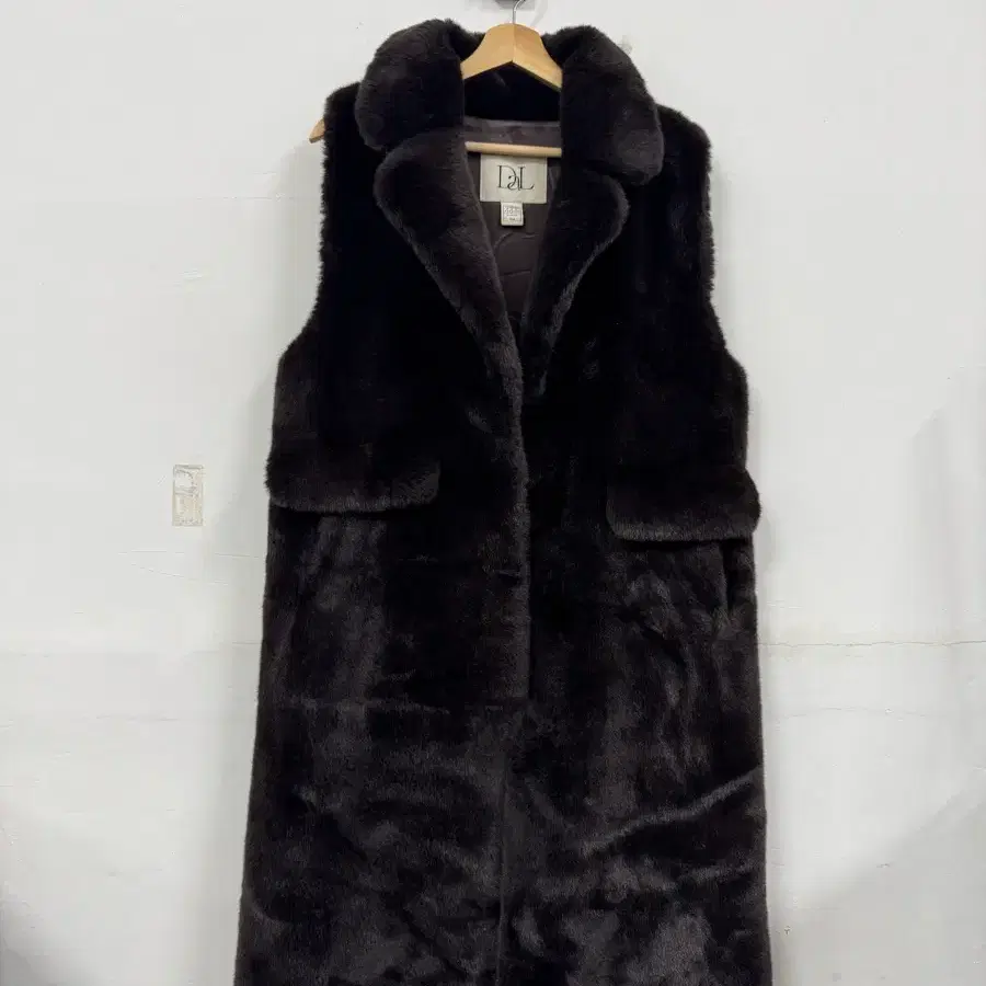 (F)DAL dailylook 데일리룩 롱 퍼 자켓