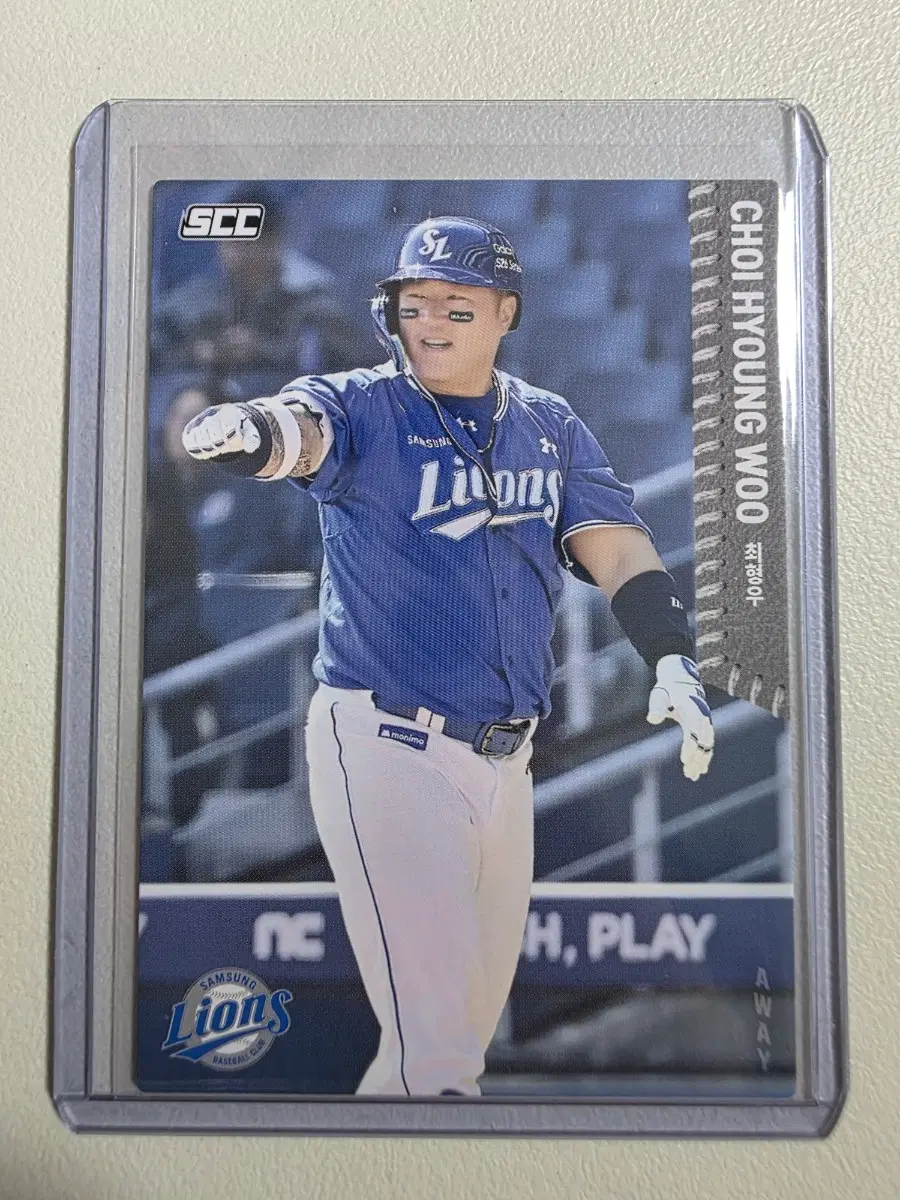 2026 kbo scc 최형우 베이스(어웨이) 카드 판매 삼성라이온즈