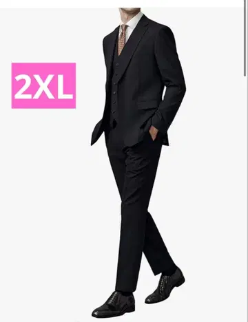 남성용 수트 상하의 세트 비즈니스 정장 2XL
