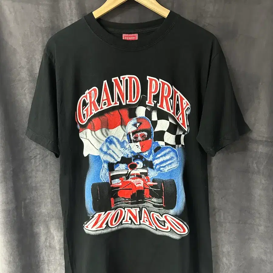 POWER Red Label GRAND PRIX MONACO 레이싱 반팔