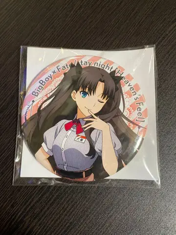 Fate/staynight 캔뱃지 빅 보이 토오사카 린