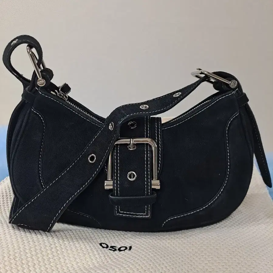 오소이 (OSOI) 호보브로클 데님 블랙